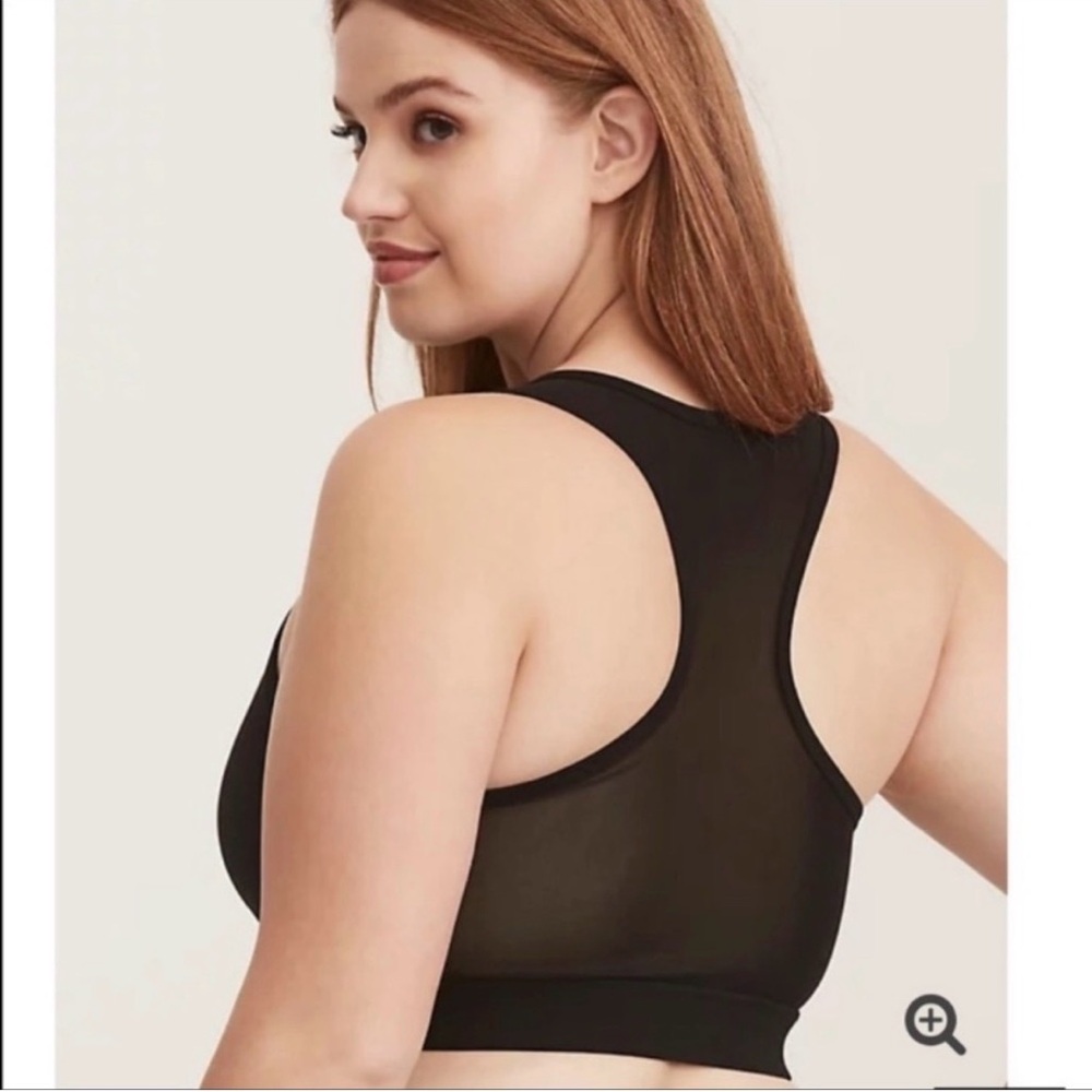 Torrid 3X Mesh Back Sports Bra
